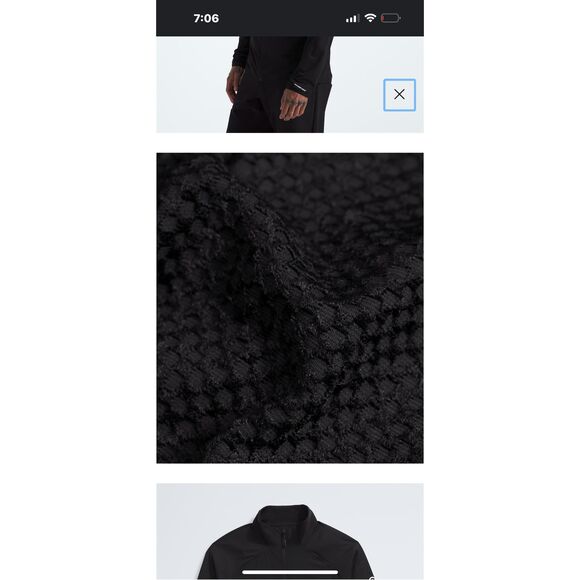 The North Face Mens Summit Series Zip Up Fleece Winter Rain Jacket Black Size XL - Picture 8 of 9